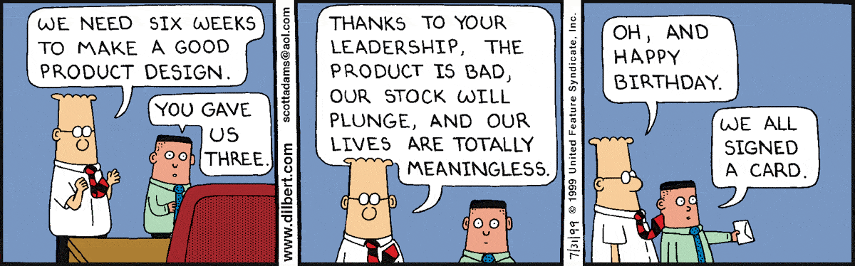 Dilbert Cartoon